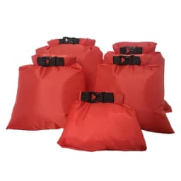 5pcs Waterproof Dry Bag Outdoor Beach Buckled Storage Sack Travel Drifting Swimming Snorkeling Bags Accessories