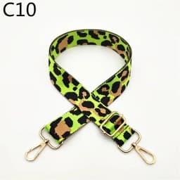 1Pc Deepeel 38mm Women Jacquard Bag Belts Leopard Shoulder Crossbody Straps Adjustable Webbing Strap DIY Bags Accessories