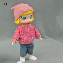 16cm Bjd Doll Clothes Suit High-end Dress Up Can Dress Up Fashion Doll Clothes Skirt Suit Best Gifts for Children DIY Girls Toys
