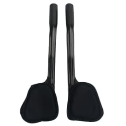 TT Aero Bars Carbon Bicycle Handlebar Arm Rest Bar TT Handlebar Triathlon Extender Clip On Aerobar 31.8mm for Road Bike Cycling