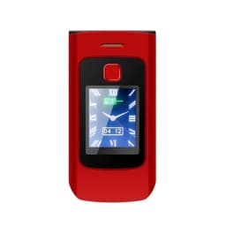 YeeMI K21+ 4G Flip Phone Big Button 2.6 Inch Screen Dual SIM Dual Screen Feature Phones 4800mAh Russian Keyboard For Elderly