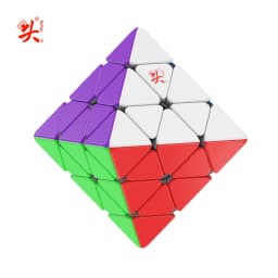 [SaoCube] Dayan Fto Rotating 3x3 Octahedron Black Core Magnetic Magic Cube Professional Fidget Toys Cubo Magico Puzzle