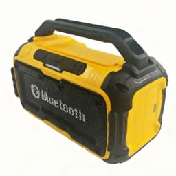 Portable Bluetooth Speaker Compatible Subwoofer Outdoor Construction Site Waterproof Loudspeaker Stereo Surround