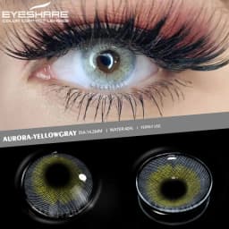 EYESHARE 1 Pair Color Contact Lenses for Eyes Beautiful Pupil Contact Lens Yearly Use Cosmetic Beauty Eye Lenses Colored Lenses