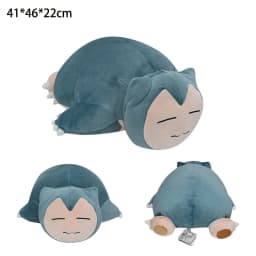 Anime Pokemon Plush Toy Sleeping Charizard Charmander Psyduck Snorlax Stuffed Doll Animal Pillow Peluche Pillow Birthday Gift
