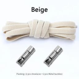 New Elastic Laces Sneakers Round Press Lock Shoelaces Without ties Kids Adult No Tie Shoelace Rubber Bands Shoes Accessories
