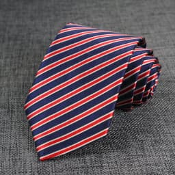 New Men's Tie Classic Stripes Striped 8cm Jacquard Necktie Accessories Daily Wear Cravat Wedding Business Party Gift