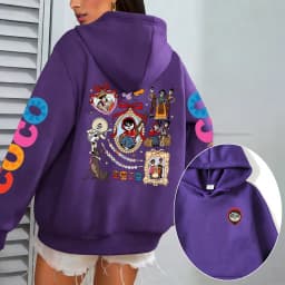 Coco Miguel Men Hoodie Cartoon Anime Women Pullover Tops 2026 New Fashion Autumn Spring Couple Sweatshirts Clothes