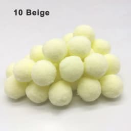 Mini Fluffy Soft Pom Poms 8/10/15/20/25/30mm Pompoms Ball Handmade Kids Toys Wedding Christmas Decor DIY Sewing Craft Supplies