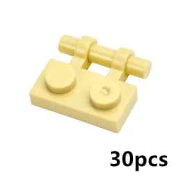 Compatible 63868 92280 60478 18649 MOC Part Assemble Plate Special 1x2 with Handles Thin Brick Clip DIY Building Block Kid Toy