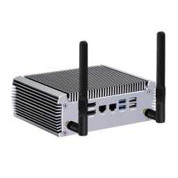 Topton Fanless Gaming Mini PC AMD Ryzen 7 7730U R9 4950U 5625U 4500U Office PC Dual LAN 2*HDMI NVMe DDR4 Firewall Computer WiFi6