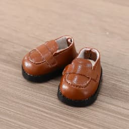 3.5cm Doll Canvas Shoes Leather Shoes For 15 17 cm For Labubu Doll Mini 1/6 BJD OB27 10cm Cotton Doll Clothing Outfit Accessory