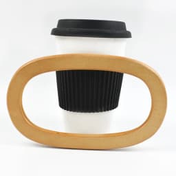 2Pcs Deepeel Solid Wood Bag Handle Women's Handbag Woven-Bag Wrist Ring Handles Purse Frame Handmade DIY Bags Accessories