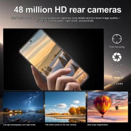 K-Touch New C27 Ultra Smartphone Android 15 5G 7.3 HD Mobile Phones 22GB 2TB 7800mAh Octa Core Cell Phone Unlock Dual SIM 16+48MP Camera handy telefone