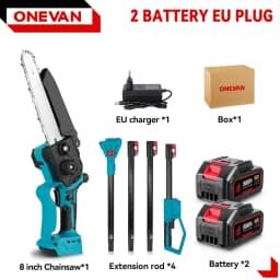 Brushless 8Inch Telescoping Pole Electric Chainsaw Oil Device High Branch Saw Garden Pruning Power Tool For Makita Battery Pin