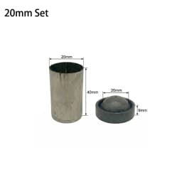 1 Piece Durable Flask With Rubber Base Jewelry Lost Wax Casting Professional Master Mold Making Tool For Jewelry Workshop