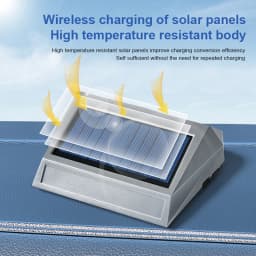 1pc, Solar Purifier, Automatic Operation, Air Purifier with Vibration Sensor, Can Significantly Improve the Air Inside the Car I