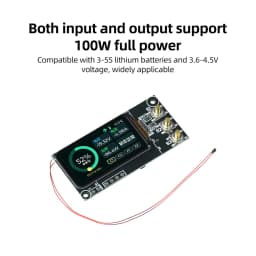 3-5S PD 100W Power Bank Module With MPPT Solar Charging DIY Mainboard For Lithium Battery Protection And Fast Charging