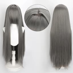 100cm Colourful Wig Long Staight Cosplay Anime Costume Party Wigs Synthetic Heat Resistant Wig