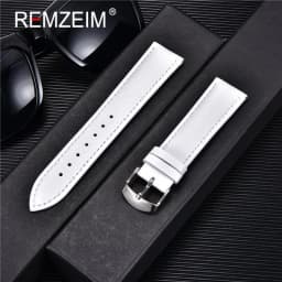 High quality Soft Women Watch Strap 14mm 16mm 18mm 20mm 22mm Genuine Leather Brown Red Pink Black Purple Watchband + Tool