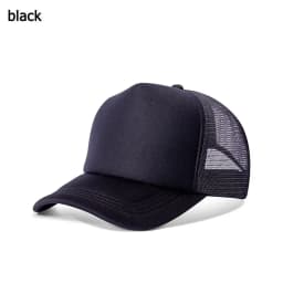 1PC Fashion Unisex Plain Baseball Cap Adjustable Trucker Flat Visor Cap Snapback Mesh Curved Men Women Casual Sun Summer Hat