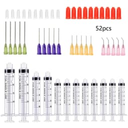 5 Pcs/Set Dispensing Syringe Blunt Needles 5ml Syringes, Needle 14G 15G 18G 20G 21G