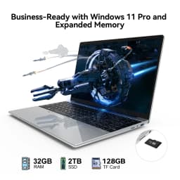 HOT 15.6" Laptop 32GB 2TB Windows 11 Intel Core i9 9900 Gaming Computer PC 1920*1080 HD Gamer office Ultra Slim Notebook