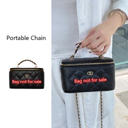 Bag Organizer Insert For Chanel Vanity Box Bag Waterproof Bag Insert Storage Lightweight Bag Support Bag Replacement Accessories