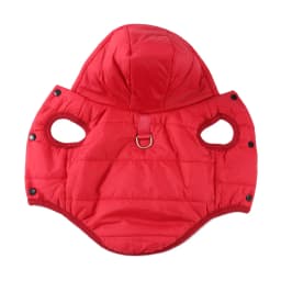 Winter Pet Puppy Clothes Hooded Jacket For Small Medium Dogs Cats Waterproof Thick Dog Coat Hoodie With D-ring Chihuahua Outfits