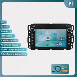 Car Radio Android for Chevrolet Silverado Impala Traverse Avalanche Express GMC Yukon Sierra Acadia Savana Multimedia Player
