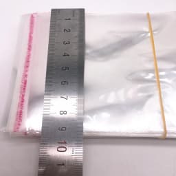 100pcs 4x6cm---22x20cm Resealable Poly Bag Transparent Opp Plastic Bags Self Adhesive Seal Jewellery Making Bag