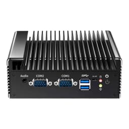 Fanless Industrial IoT Mini PC Intel Core i5 8250U i7 4500U 2xGigabit LAN 2xCOM Industrial Firewall Computer Windows Home Server