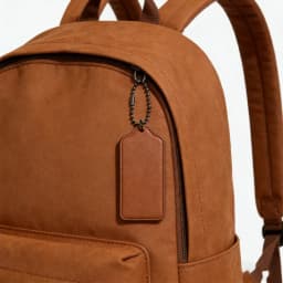 Genuine Leather Hang Tag Keychain, Cowhide Bag Charm Pendant, Mini Keyring Accessory for Gifts