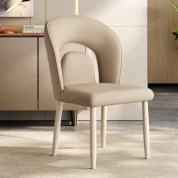 UVR High Quality Dining Chair Home Kitchen Backrest Stool Hotel Cafe Upholstered Chair Design Restaurant Chair Furniture