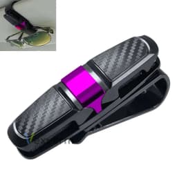 Auto Glasses Holder Portable Ticket Card Clamp Car Sun Visor Sunglasses Clip ABS Eyeglasses Case Car Mout Auto Accessories