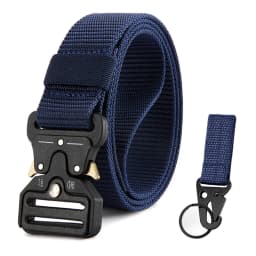 Men's Belt Outdoor Hunting Tactics Belt Multi functional Buckle Nylon Belt High Quality Marine Corps Canvas Belt 125cm