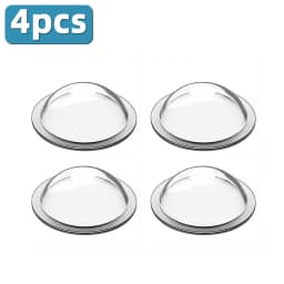 Lanke 2/4PCS Car Camera Lens Protector Rear View Backup Camera Cover 360° Camera Protection Anti Scratch Waterproof Dustproof