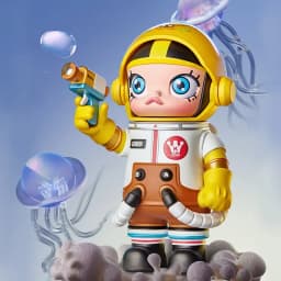 POP MART MEGA COLLECTION 100% SPACE MOLLY SERIES Genuine Blind Box Mystery Box Guess Bag Toys Doll Cute Anime Figure Desktop