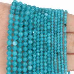Natural Pink Opal Stone Beads Faceted 2mm 3mm 4mm Round Loose Beads Diy Bracelet Necklace Jewelry Making Accessories