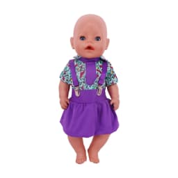 Elephant One-piece Suit Animal Shaped Plush Clothes For 18 inch American & 43 Cm Baby Dolls Clothes,Our Generation Toys