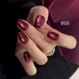10ML 1-10PCS Winter New Style Hot Selling Black Nails Brown Nails Glass Bead Magnet Cat Eye Nail Polish Nail Set Nail Supplies