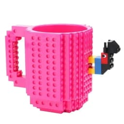 350ml Creative Milk Mug Coffee Cups Creative Build-on Brick Mug Cups Drinking Water Holder Building Blocks Design