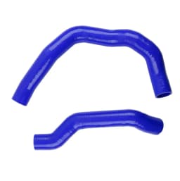 For Alfa Romeo 147 156 GT 1.9 JTD Turbo Upper & Lower To Intercooler Hard Silicone Hose 4Ply Red/Black/Blue/Green 1Pc Or 2Pcs