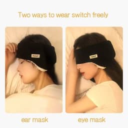 Winter Thickened Knitted Ear Warmer Headband Fleece Lined Warm Ear Protection Windproof Anti-Cold Cycling Outdoor Sport Headwear