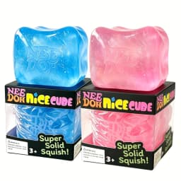 Needoh Nice Berg Giant Cube Sensory Toys Transparent Maltose Filler Hand Squeeze Soft Slow Rebound Vent Stress Reliever Desk Toy