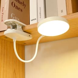 Portable LED Table Lamp USB Rechargeable NightLight With Folding Clamp Study Stand Read Lamp 3 Modes Dimming Eye ProtectionLight