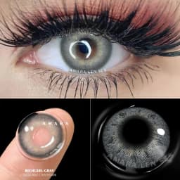 AMARA Colored Lenses Eyes 1Pair Yearly Colored Contact Lens For Eyes Beauty Contact Lenses Eye Cosmetic Color Lens Eye Makeup
