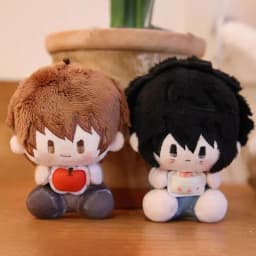 Death Note Cotton Doll Plush Blind Box Bag Charm Key Charm Pendant Trendy Anime Toy Collect Desktop Ornaments Mystery Box Gift