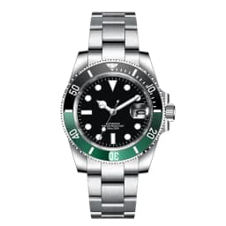 Customized Logo Reloj Men's Mechanical Automatic Wristwatch NH35 Movement 40mm Dial 100M Waterproof Sapphire Glass DIY Corgeut