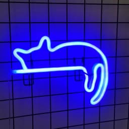Cute Cat Bedroom Ambient Light, Wall Decoration, Night Light, Holiday Gift, Cute Animal-Themed Ambient Decorative Light, USB or 3*Aa Battery Powered (Batteries Not Included in Shipping)